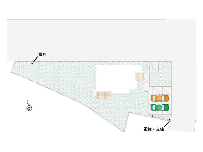 【新築住宅】滑川町羽尾 全1棟の区画図