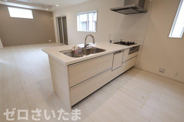 《仲介手数料無料》西区三橋６丁目1228-4新築一戸建てブルーミングガーデンのキッチン