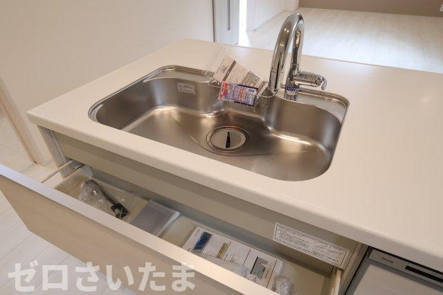 《仲介手数料無料》西区三橋６丁目1228-4新築一戸建てブルーミングガーデンのキッチン