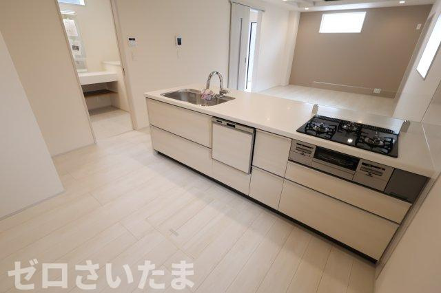 《仲介手数料無料》西区三橋６丁目1228-4新築一戸建てブルーミングガーデンのキッチン