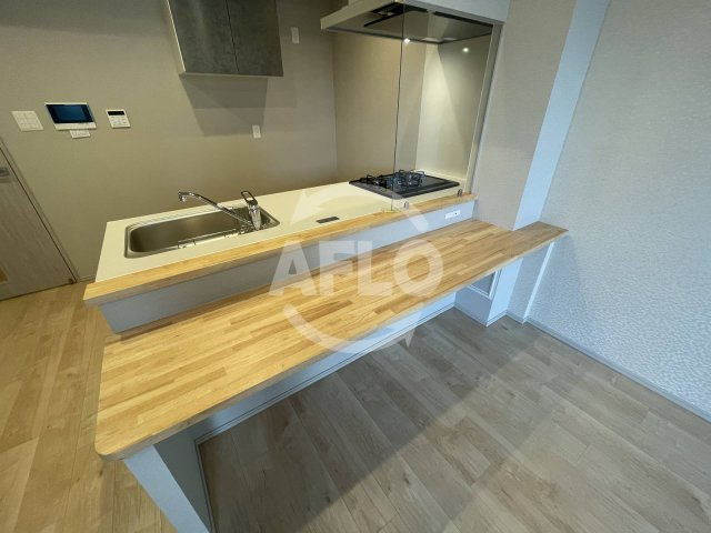 スプランディット福島WESTのキッチン|スプランディット福島WEST　カウンターキッチン