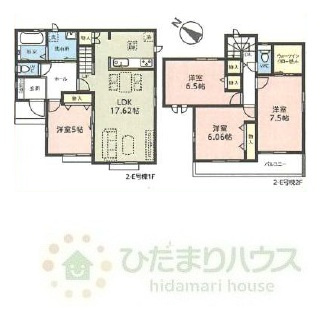 野田山崎2工区　新築戸建　2-E号棟の間取り|4LDK
