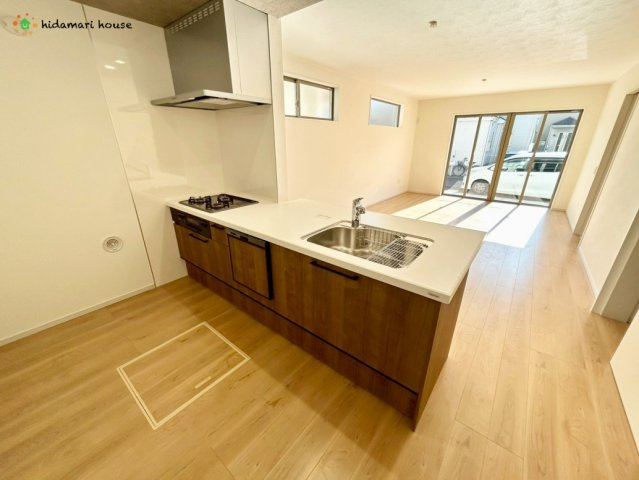 上尾市浅間台1期　新築戸建　テラシエ01のキッチン