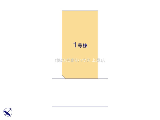 上尾市浅間台1期　新築戸建　テラシエ01の区画図