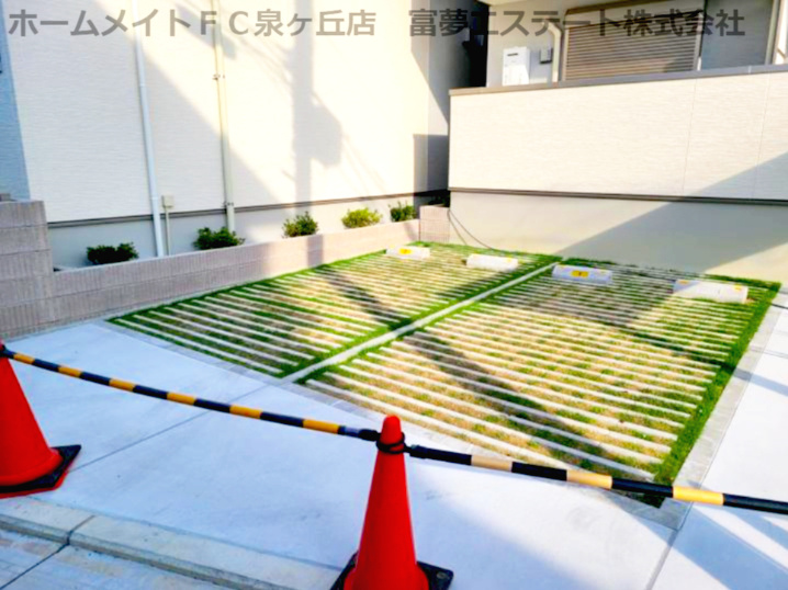 フジパレス上野芝Ⅴ番館の駐車場