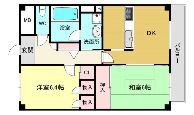 【間取り】 | アルカディア段上