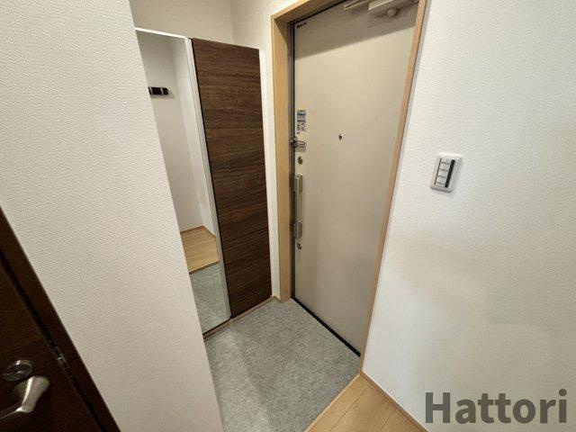 メゾンみけの玄関