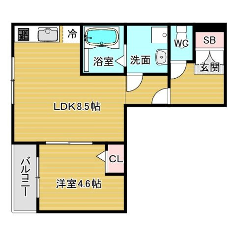 メゾンみけの間取り