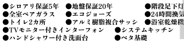 船橋市南三咲３丁目３１７③の設備