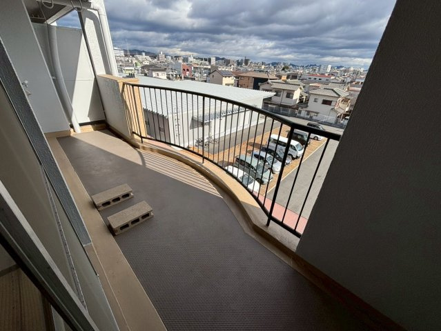 リノGrandBelle姫路のバルコニー
