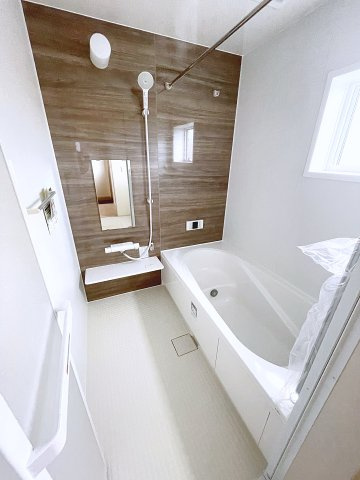 新築戸建・新築建売　郡山市安積荒井第13　安積第一小・安積中の浴室|同社施工例