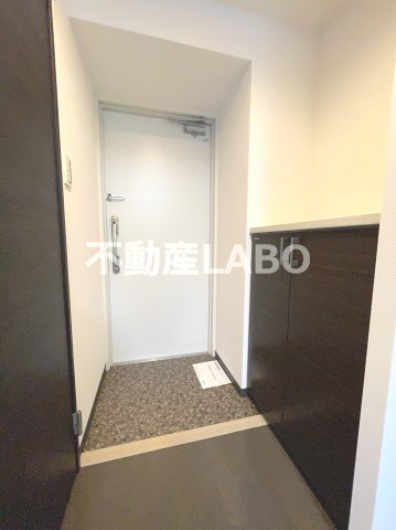 レオンヴァリエ大阪ベイシティの玄関
