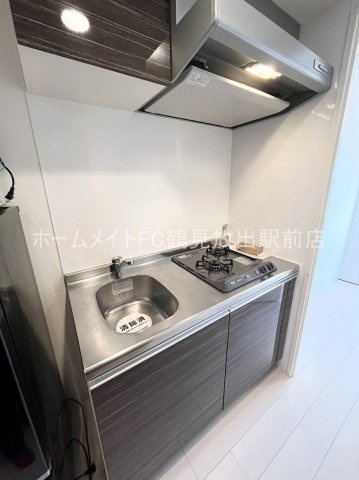 大阪市城東区永田３丁目の賃貸マンションのキッチン