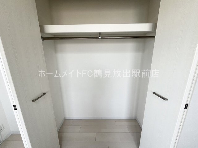 大阪市城東区永田３丁目の賃貸マンションの収納