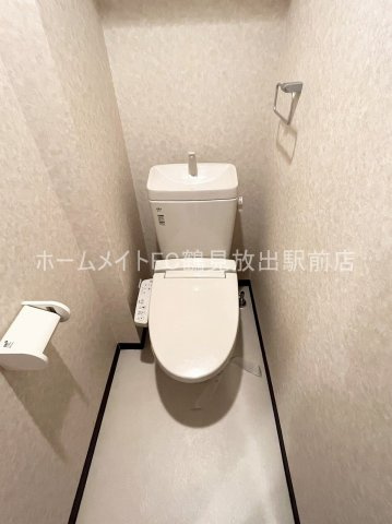大阪市城東区永田３丁目の賃貸マンションのトイレ