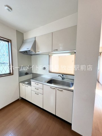 東大阪市東鴻池町５丁目のハイツのキッチン