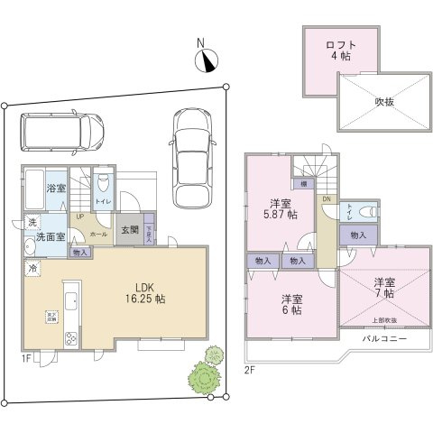 小金井市貫井南町1丁目　新築戸建全2棟　Ａ棟