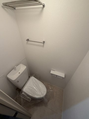 【トイレ】 | 小野市黒川町新築アパート | 同社施工例