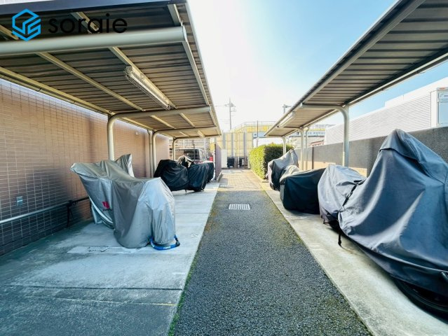 ユアコート川越アデッソの駐車場|3/24撮影