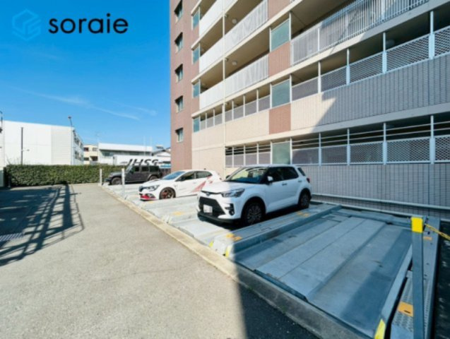 ユアコート川越アデッソの駐車場|3/24撮影