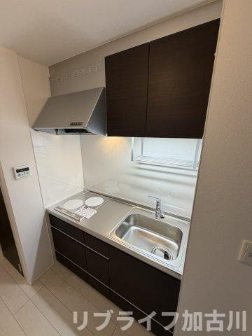 ロイヤルハイツ黒川町のキッチン