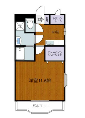 グラーツ橘の間取り
