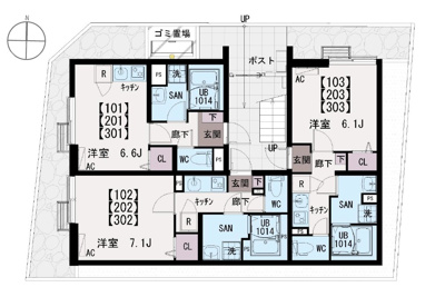 【区画図】 | イクシオ東府中