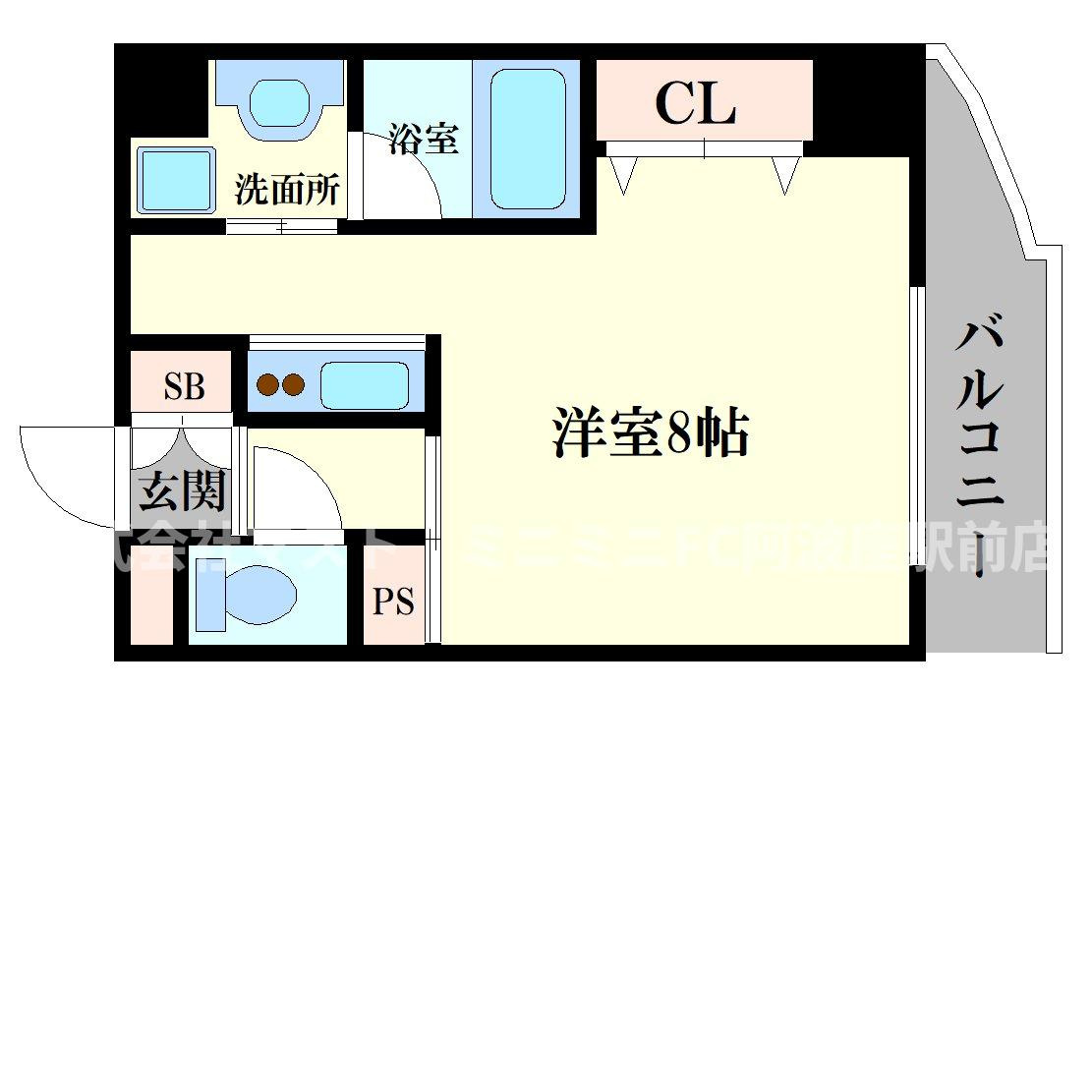 プリマベラ福島の間取り