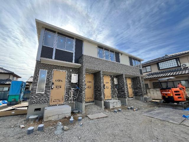 ヴィラ・ソレイユ　Ｂの外観|建築現場