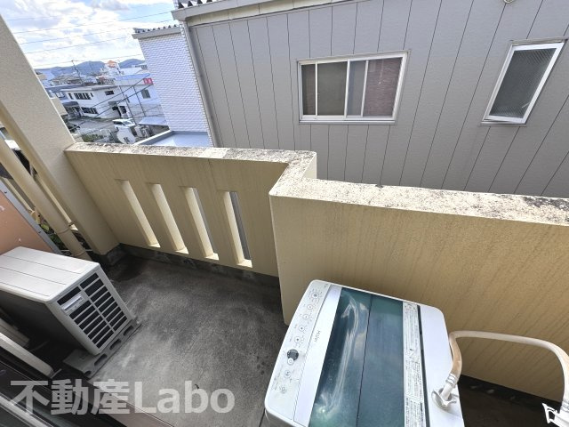 徳島市南昭和町１丁目の賃貸マンションのバルコニー