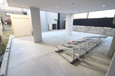 【その他共用部分】 | フィオーラマンション天王寺 | 駐輪場スペース