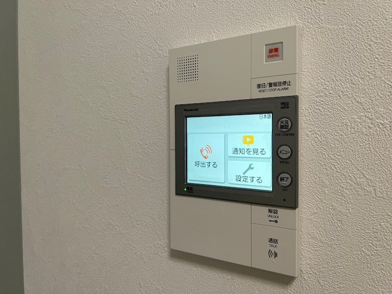 プレサンス神戸水木通ルミエスのセキュリティ