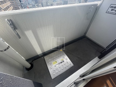 【バルコニー】 | スワンズシティ難波ノーブル | スワンズシティ難波ノーブル　バルコニー