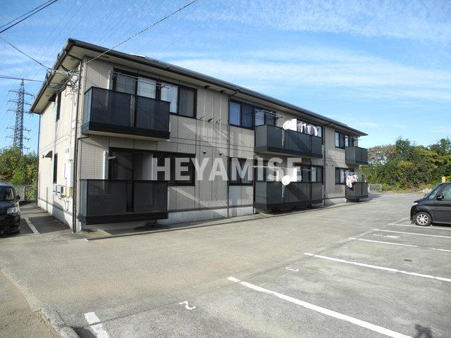 セジュールあいのＢ棟の駐車場