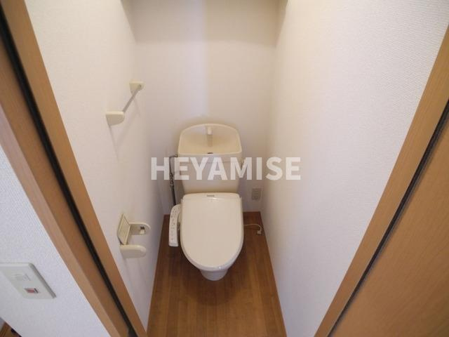 セジュールあいのＢ棟のトイレ|※室内画像は別号室のもの