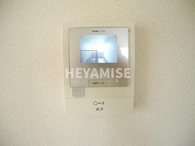 ハイカムールまつもとAのセキュリティ|※室内画像は別号室のもの