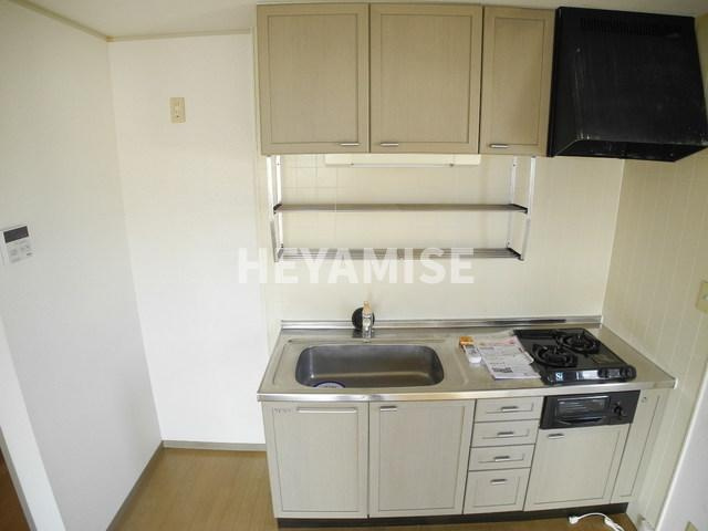ハイカムールまつもとAのキッチン|※室内画像は別号室のもの