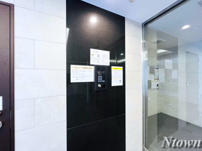 【エントランス】 | ディアレイシャス大須観音 | 清潔なエントランスです