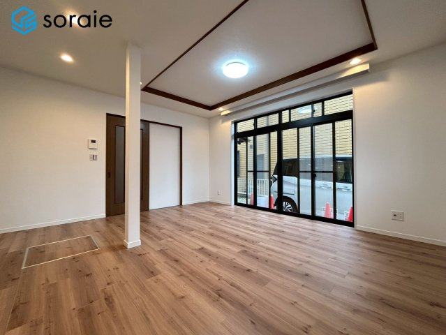 所沢市林　中古戸建の居間・リビング|4/30撮影