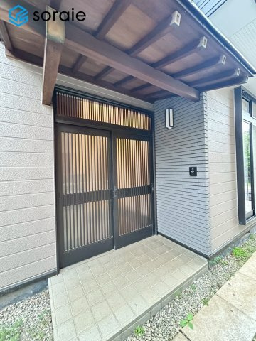 所沢市林　中古戸建の玄関|4/30撮影