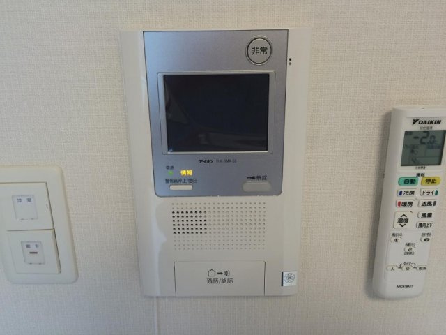 台東区日本堤２丁目の賃貸マンションのセキュリティ|モニター付きインターホン