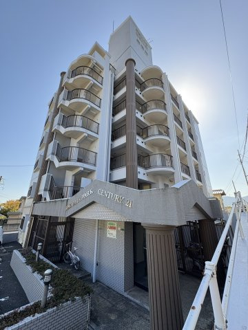安部山公園センチュリー21壱番館の外観|落ち着いた雰囲気の外観です