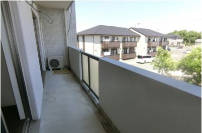 GRADOのバルコニー|陽当たり良好なバルコニーです♪