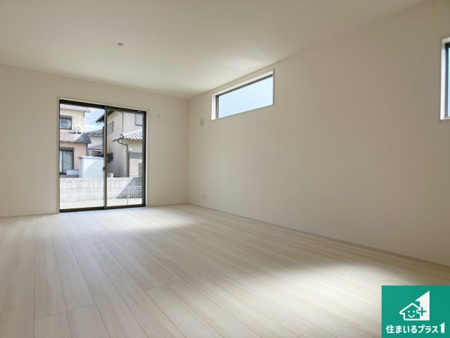 加古川市加古川町粟津　第2期　新築一戸建ての外観|周辺は落ち着いた街並みの住宅地！子育てがしやすい住環境です！まだ未完成ですが、現地でしかわからない事もございます。是非一度ご覧ください。