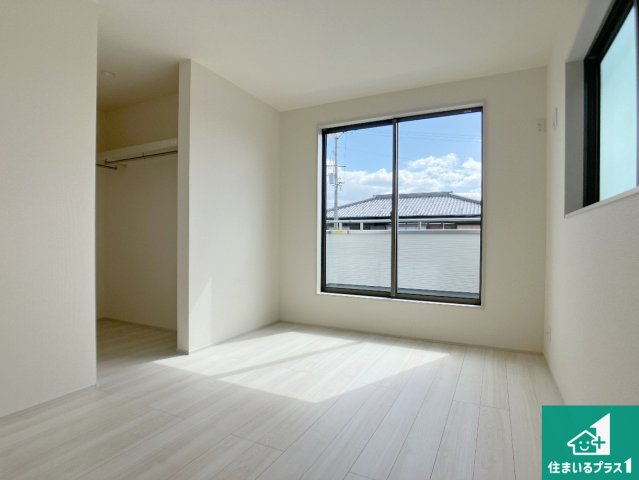 加古川市加古川町粟津　第2期　新築一戸建ての外観|周辺は落ち着いた街並みの住宅地！子育てがしやすい住環境です！まだ未完成ですが、現地でしかわからない事もございます。是非一度ご覧ください。