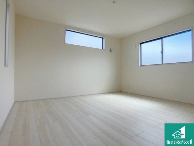 加古川市加古川町粟津　第2期　新築一戸建ての外観|周辺は落ち着いた街並みの住宅地！子育てがしやすい住環境です！まだ未完成ですが、現地でしかわからない事もございます。是非一度ご覧ください。