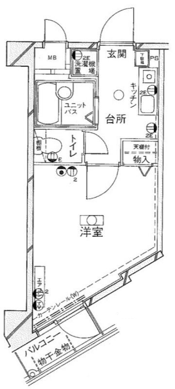 ロイヤルガーデン千鳥町の間取り|間取りです。