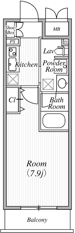 ル・エル・ブランの間取り|間取りです。