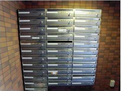 ヴィラクリヤマのその他共用部分|メールボックス