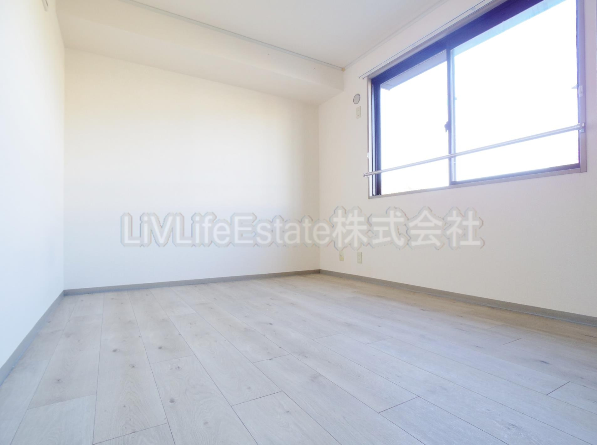 東村山市富士見町４丁目のアパートの寝室